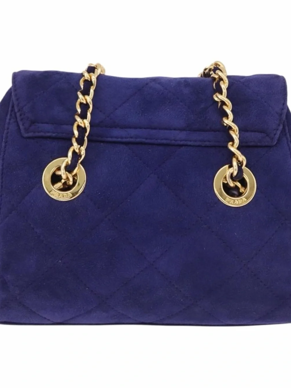 Prada Suede Chain Bag